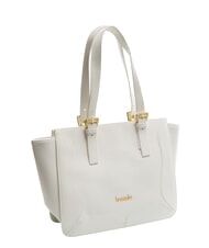 BRACCIALINI HELLEN Bolsa de compras de cuero blanco - Bolsos Mujer - 2