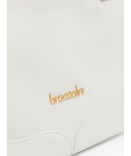 BRACCIALINI HELLEN Bolsa de compras de cuero blanco - Bolsos Mujer - 3
