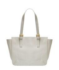 BRACCIALINI HELLEN Bolsa de compras de cuero blanco - Bolsos Mujer - 4