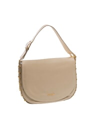 BRACCIALINI NORA Bolso de hombro de piel beige - Bolsos Mujer - 2