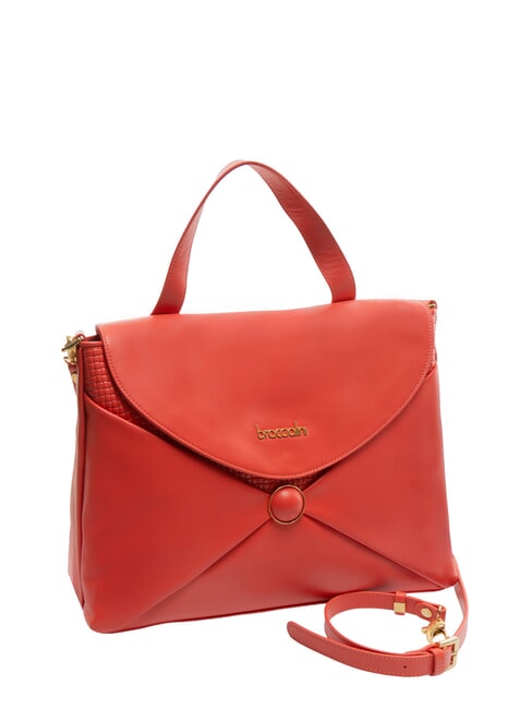 NAOMI Bolso de cuero tipo cartera rojo - Bolsos Mujer