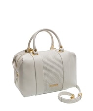 BRACCIALINI NAOMI Bolso baúl de cuero trenzado - Bolsos Mujer