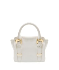 BRACCIALINI GRETA Bolso pequeño de piel blanco - Bolsos Mujer - 4
