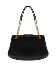 BRACCIALINI GISELLE Bolso de hombro con logo metálico negro - Bolsos Mujer - 3