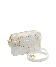 BRACCIALINI GISELLE Bolso de hombro con logo y tachuelas blanco - Bolsos Mujer - 2