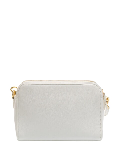 GISELLE Bolso de hombro con logo y tachuelas blanco - Bolsos Mujer