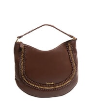 BRACCIALINI NAOMI Bolso hobo de piel con cadena - Bolsos Mujer