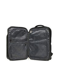 GUESS NOROM Mochila grande con estampado saffiano NEGRO - Bolsos Mujer - 5