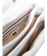 GUESS PHAEDRA Bolso de hombro tejido blanco - Bolsos Mujer - 4