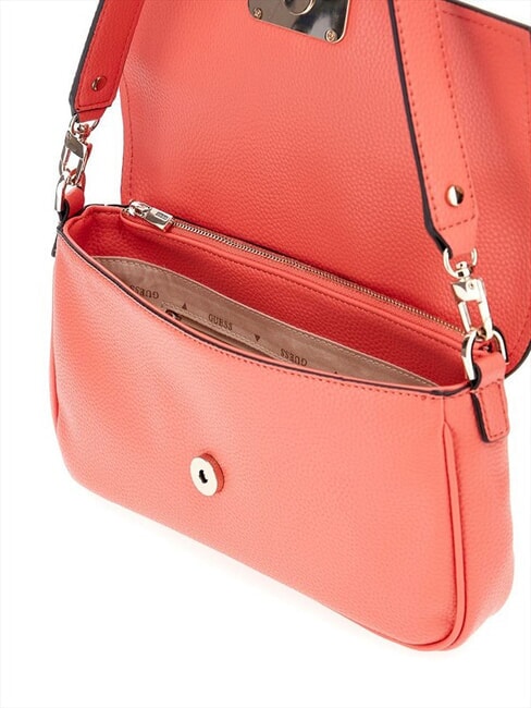 CIRCE Bolso de hombro, con correa para el hombro rojo coral - Bolsos Mujer
