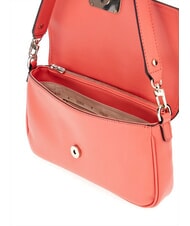 GUESS CIRCE Bolso de hombro, con correa para el hombro rojo coral - Bolsos Mujer - 3