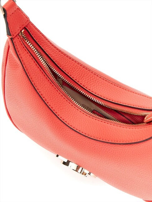 CIRCE  Bolso de hombro, con correa para el hombro rojo coral - Bolsos Mujer