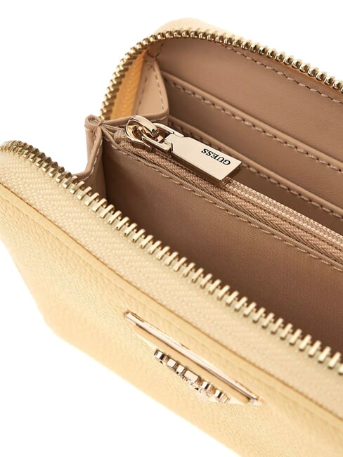 LAUREL Cartera mediana con cremallera seda de ma&iacute;z - Carteras Mujer