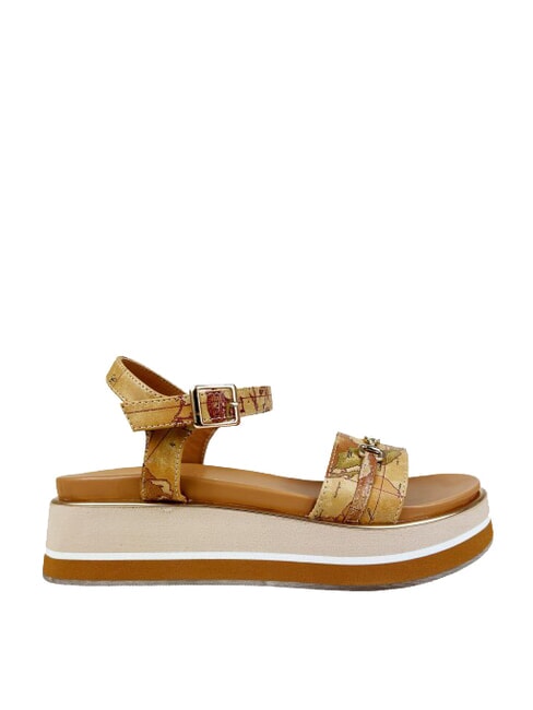 GEO  Sandalias de cuña NATURAL - Zapatos Mujer