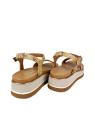 ALVIERO MARTINI PRIMA CLASSE GEO  Sandalias de cuña NATURAL - Zapatos Mujer - 3