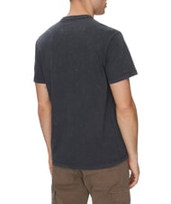 GUESS SS CN TREATED Camiseta de algodón honesto azul - camiseta - 2