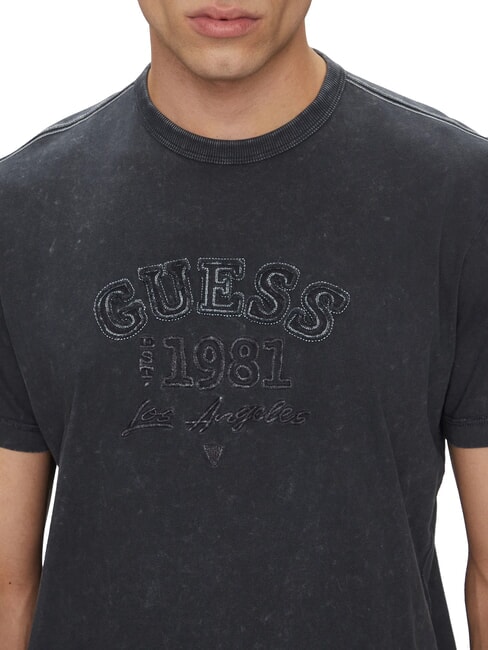 SS CN TREATED Camiseta de algodón honesto azul - camiseta