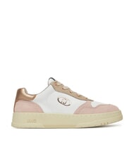 LIUJO ME 03 Snakers en piel y ante desnudo/blanco/guisante - Zapatos Mujer - 2