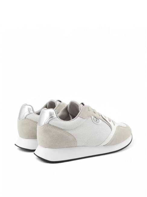 VIBE 03 Zapatillas de running de piel y tela arena/blanco - Zapatos Mujer