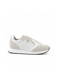 LIUJO VIBE 03 Zapatillas de running de piel y tela arena/blanco - Zapatos Mujer - 2