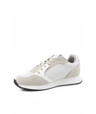 LIUJO VIBE 03 Zapatillas de running de piel y tela arena/blanco - Zapatos Mujer - 3