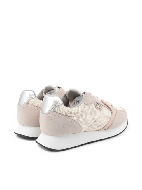 VIBE 03 Zapatillas de running de piel y tela desnudo - Zapatos Mujer