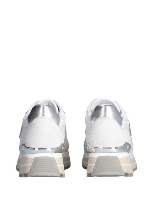 MAXI WONDER 73 Zapatillas con inserciones florales blanquecino - Zapatos Mujer