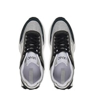 LIUJO LOLO 17 Zapatillas con purpurina lurex negro roto - Zapatos Mujer - 4