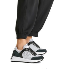 LIUJO LOLO 17 Zapatillas con purpurina lurex negro roto - Zapatos Mujer - 7