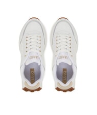 LIUJO LOLO 17 Zapatillas de piel con logo de perla blanco - Zapatos Mujer - 4