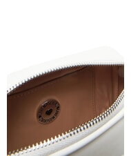 LOVE MOSCHINO BIG LETTERING Mini bolso de hombro blanco - Bolsos Mujer - 4