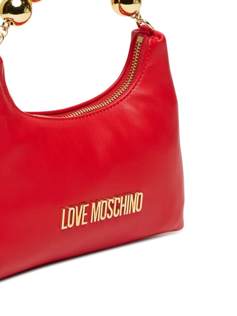 CHAIN Mini bolso de mano, con bandolera ROJO - Bolsos Mujer