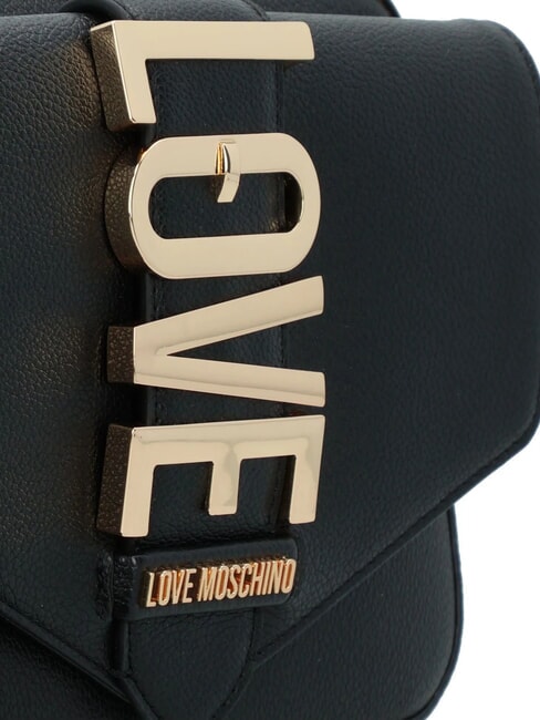 VERTICAL LOGO Mini bolso de hombro negro - Bolsos Mujer