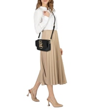 LOVE MOSCHINO VERTICAL LOGO Mini bolso de hombro negro - Bolsos Mujer - 5