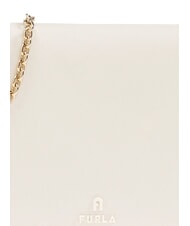 FURLA MYFURLA Bolso de mano de piel con bandolera de cadena CREMA - Bolsos Mujer - 4