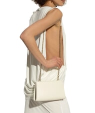 FURLA MYFURLA Bolso de mano de piel con bandolera de cadena CREMA - Bolsos Mujer - 6