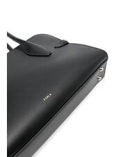 FURLA GOCCIA Bolso bandolera pequeño de piel negro - Bolsos Mujer - 3