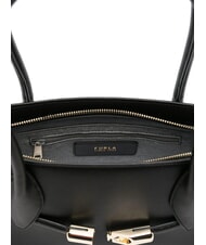 FURLA GOCCIA Bolso bandolera pequeño de piel negro - Bolsos Mujer - 4