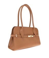 FURLA GOCCIA Bolso bandolera pequeño de piel brandy - Bolsos Mujer - 2