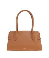 FURLA GOCCIA Bolso bandolera pequeño de piel brandy - Bolsos Mujer - 4