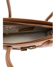 FURLA GOCCIA Bolso bandolera pequeño de piel brandy - Bolsos Mujer - 5