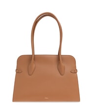 FURLA GOCCIA Bolso de hombro de piel brandy - Bolsos Mujer - 3