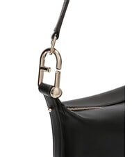 FURLA NUVOLA M Bolso de piel de doble portabilidad negro - Bolsos Mujer - 3
