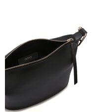 FURLA NUVOLA M Bolso de piel de doble portabilidad negro - Bolsos Mujer - 4