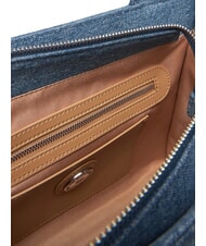 LOVE MOSCHINO DENIM Bolso de mano, con bandolera azul - Bolsos Mujer - 4