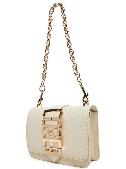 LOVEBUG Mini bolso de hombro Marfil - Bolsos Mujer