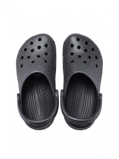 CLASSIC GLITTER II CLOG W Sandalia zueco negro - Zapatos Mujer