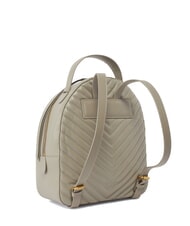 PINKO LOVE CLICK CLASSIC Mochila de piel acolchada nogal-oro antiguo - Bolsos Mujer - 2