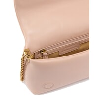 PINKO LOVE CLICK PUFF Bolso bandolera mini de piel polvo de color en bloque - Bolsos Mujer - 4