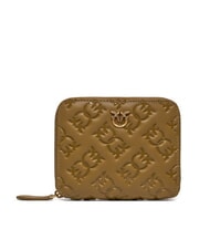 PINKO TAYLOR Cartera de piel con cremallera plantacion-oro antiguo - Carteras Mujer - 3